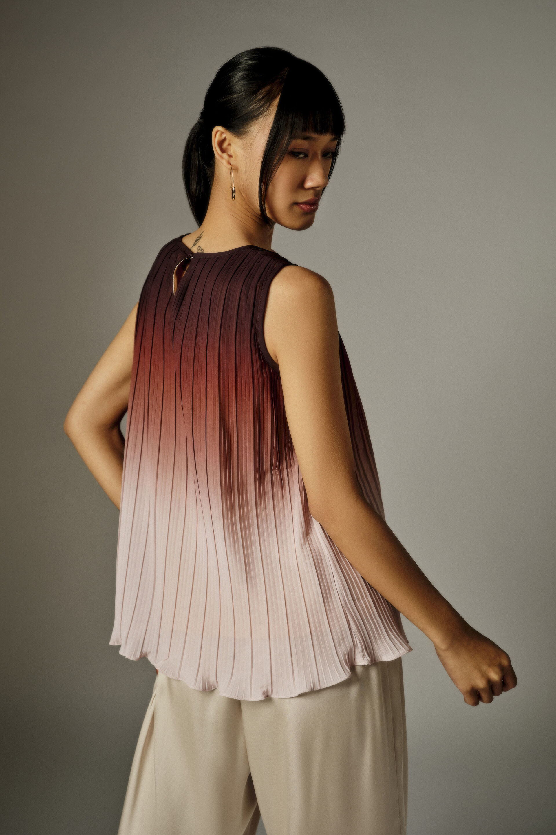 Zoa Brown Top, Brown, image 6